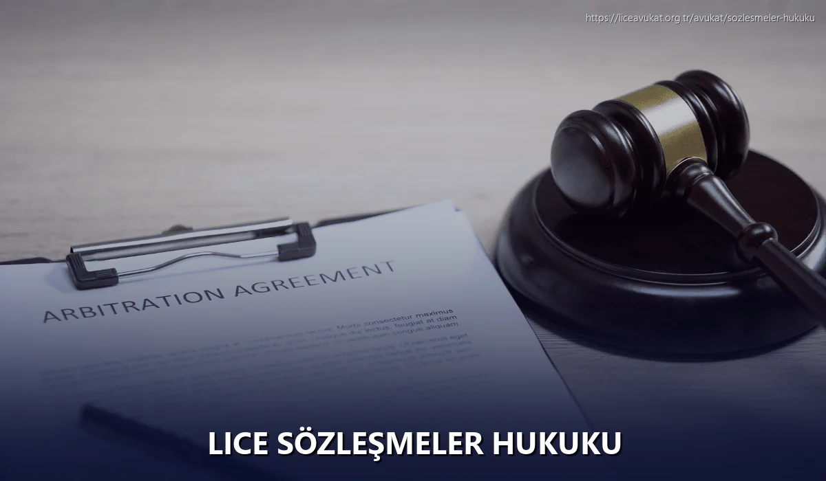 Lice Sözleşmeler Hukuku